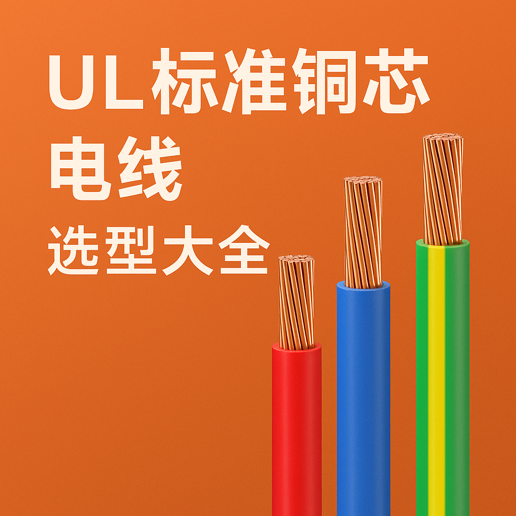 UL尺度铜芯电线选型大全
