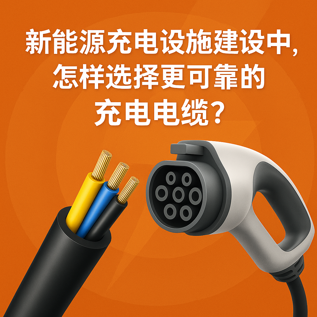 新能源充电设施建设中，怎么选择更靠得住的充电电缆？