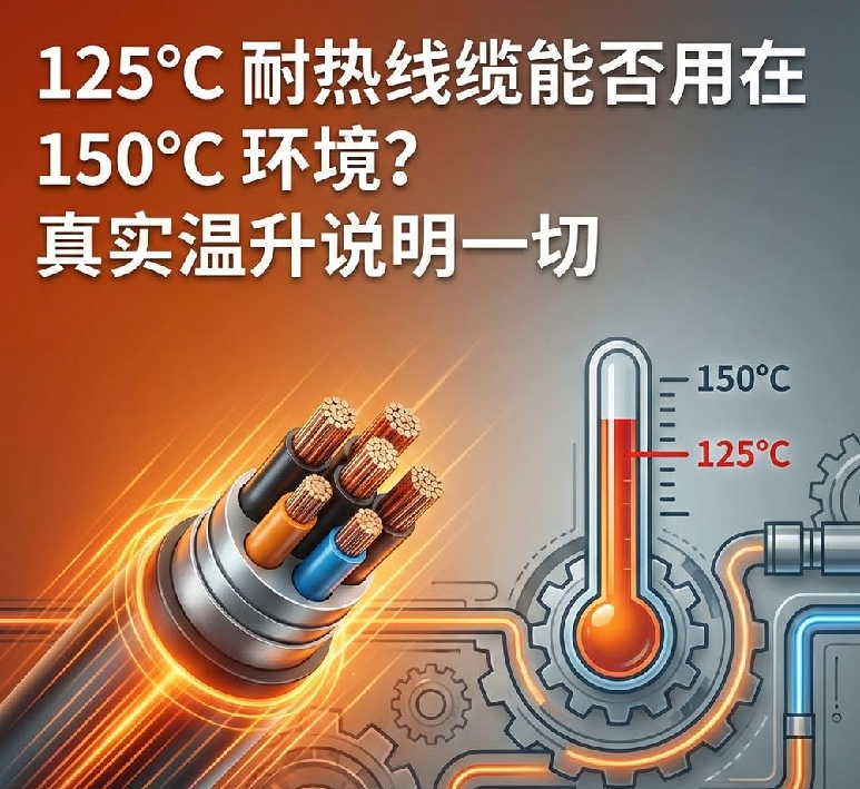 125℃ 耐热线缆能否用在 150℃ 环境？真实温升注明所有